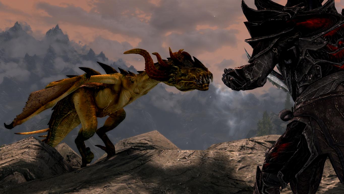 蜘蛛龙mihail怪物与动物mihailoldrimmod