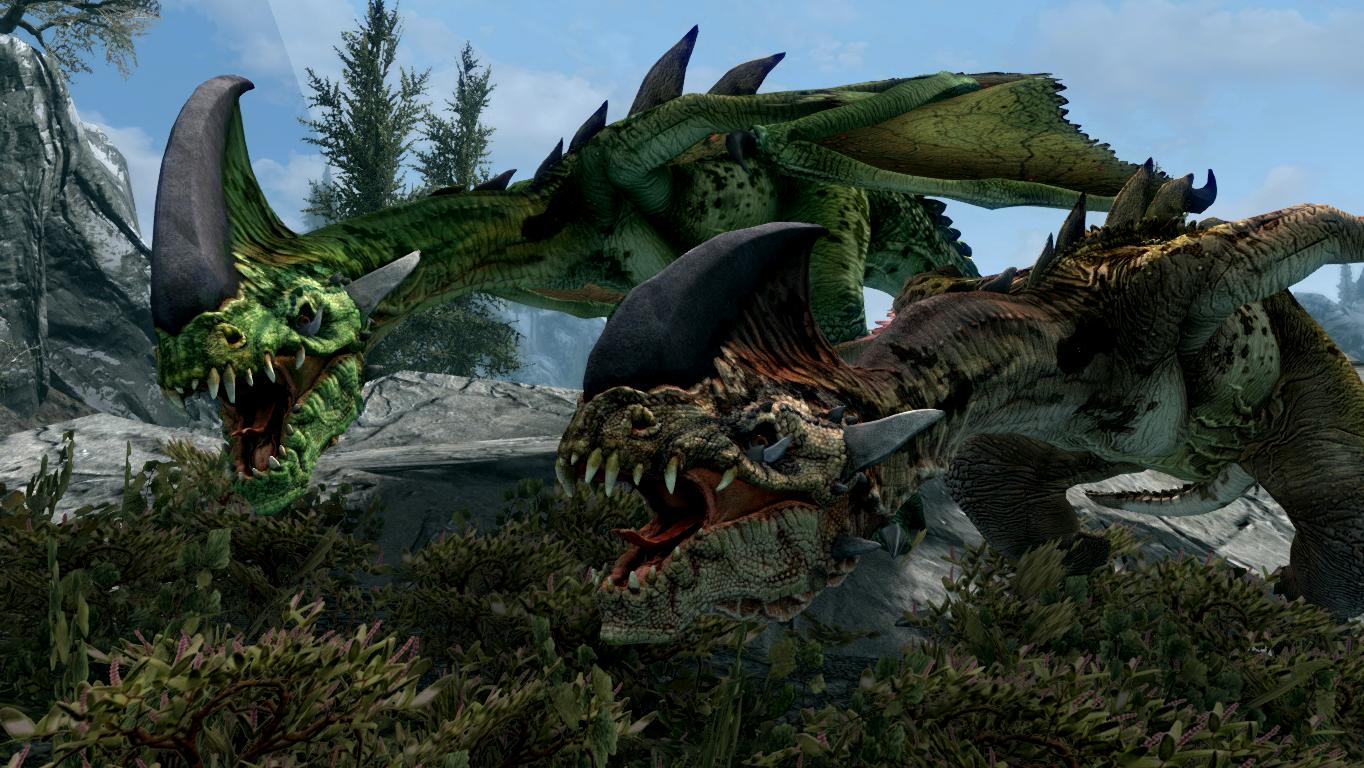 蜘蛛龙mihail怪物与动物mihailoldrimmod