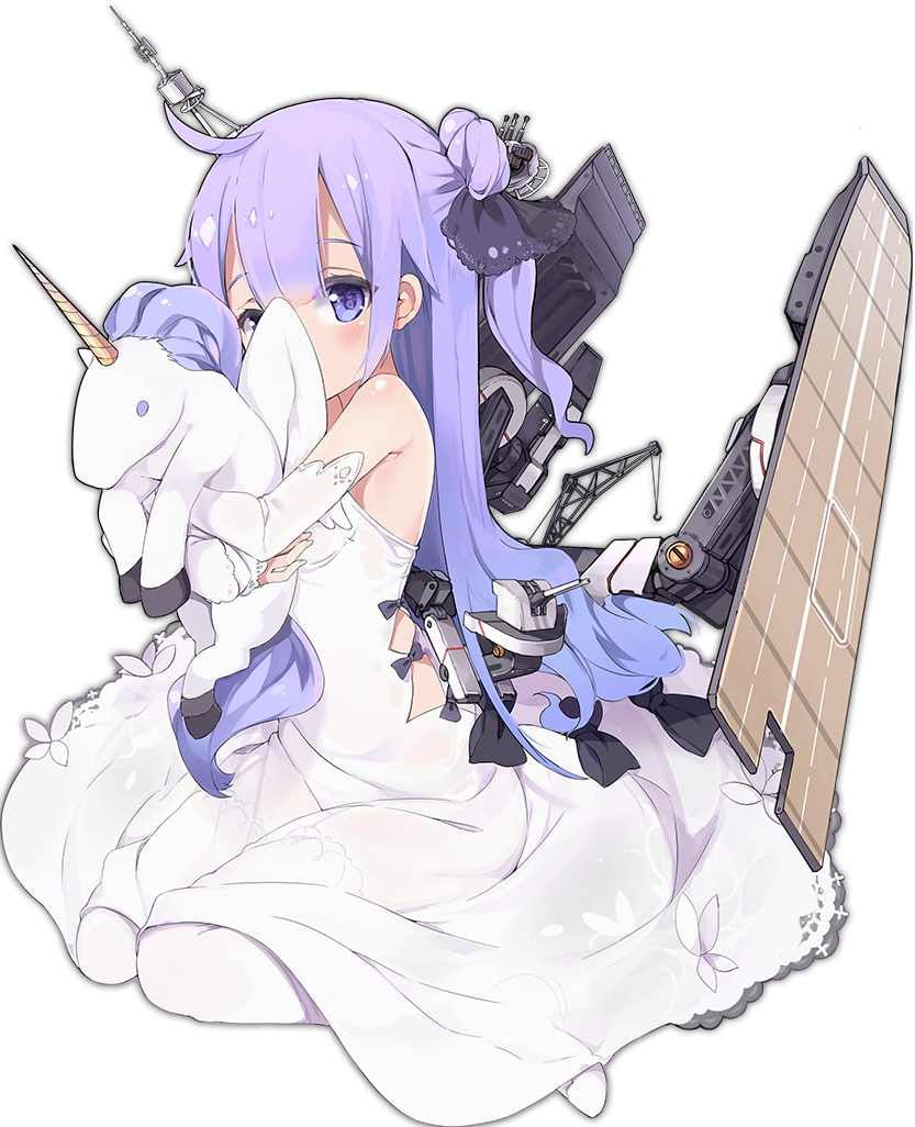 (荧光)# awp azur lane unicorn (glow)|【mod发布】神乐七奈治疗音效