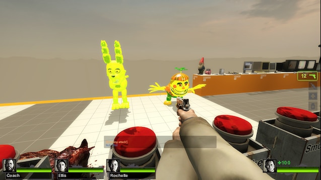 毛绒陷阱和噩梦气球男孩女巫