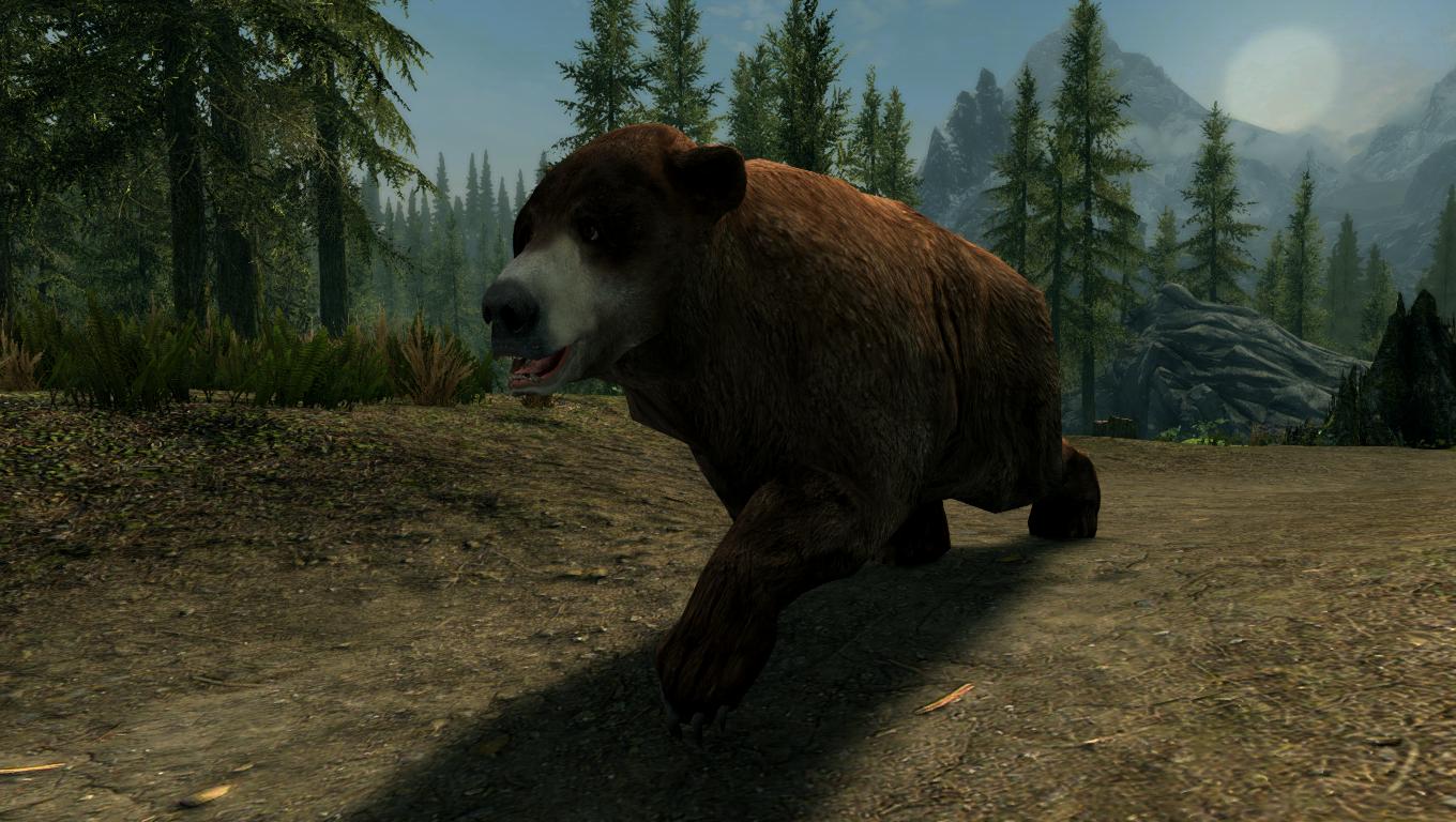 Cyrodiil的熊-Mihail怪物与动物（mihail oldrim mod）  