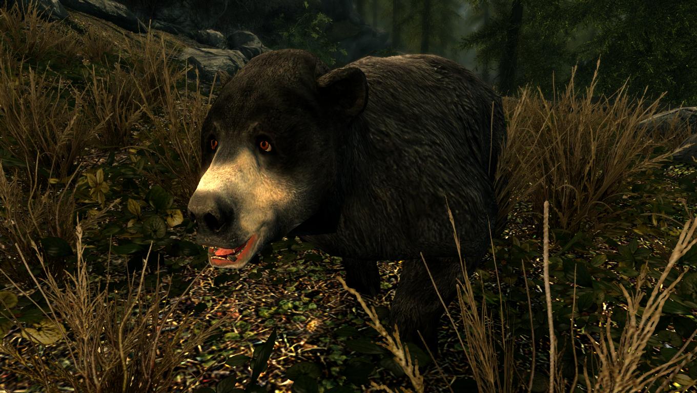 Cyrodiil的熊-Mihail怪物与动物（mihail oldrim mod）  