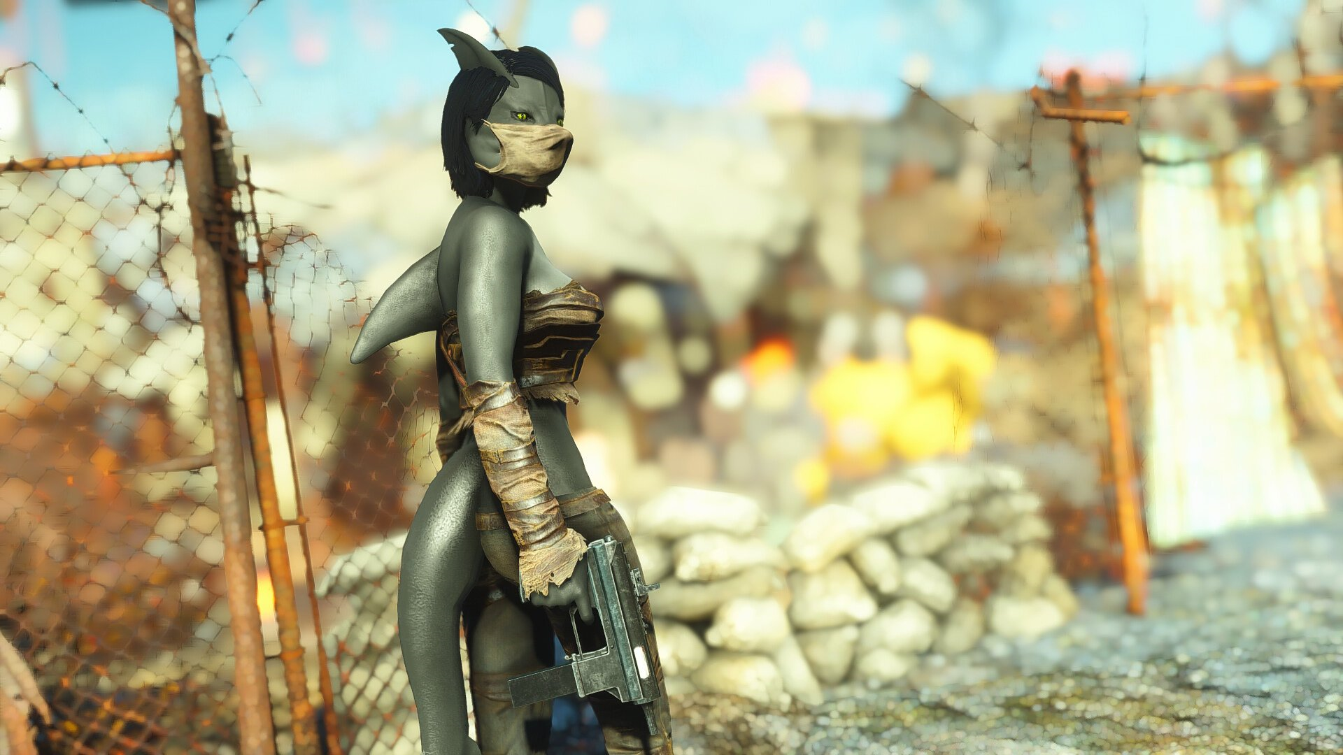 Fallout 4 fox race фото 14