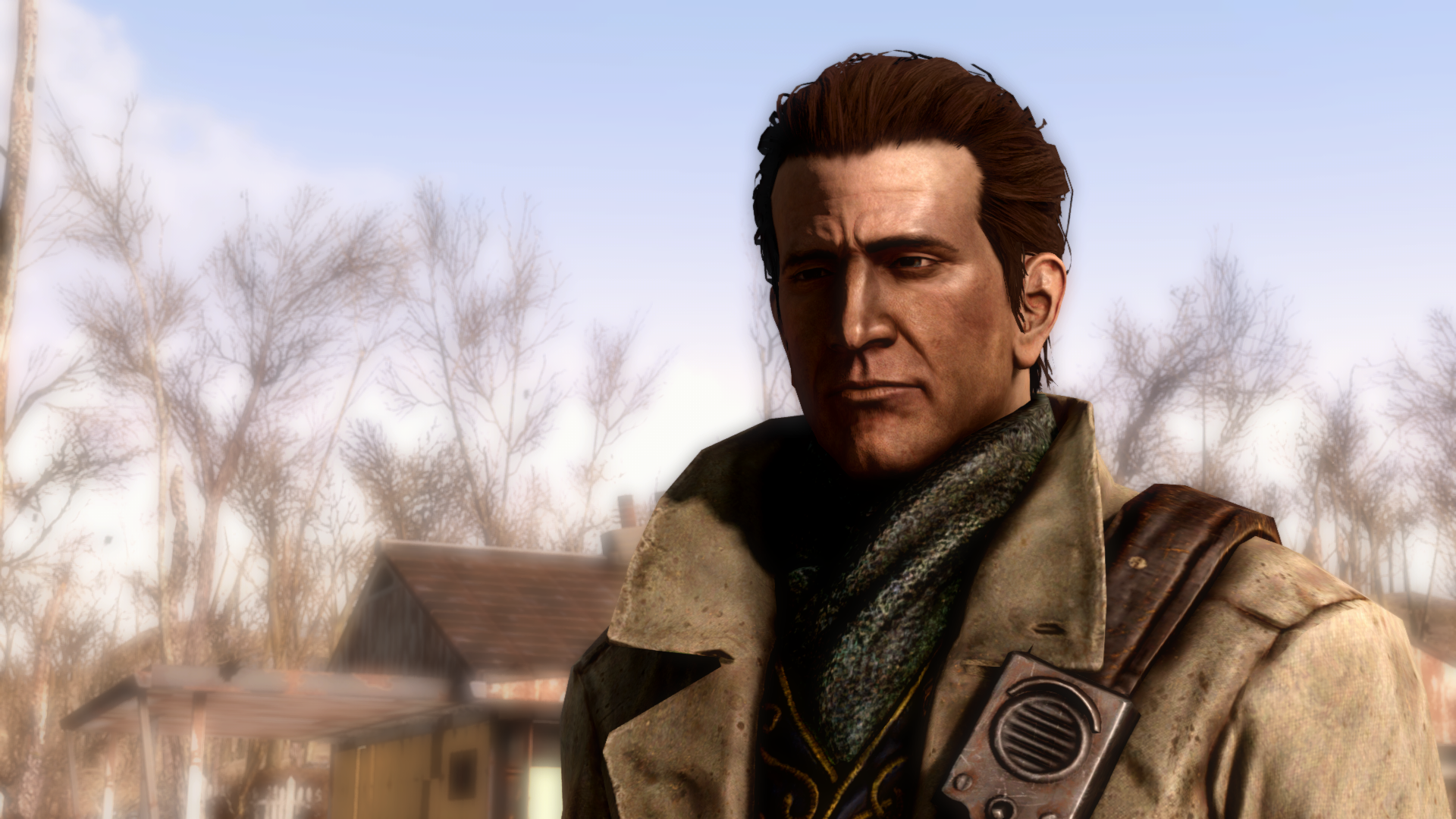 辐射4 npc同伴 普雷斯顿·加维(preston garvey) 截图