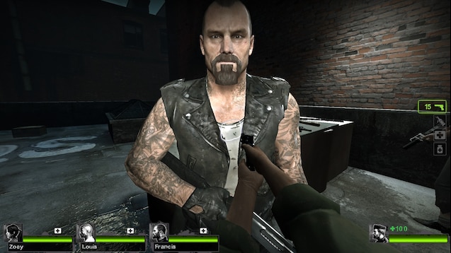 求生之路2 人物 twd游戏风格的弗朗西斯(重新构造) 截图