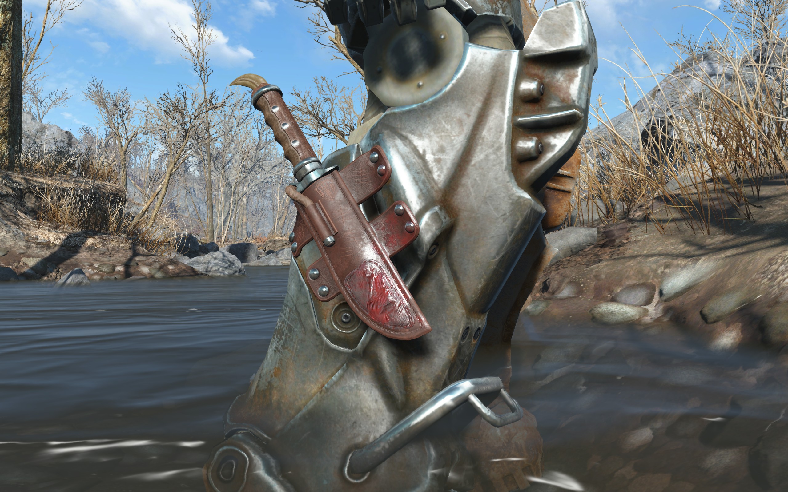 辐射4 载具装甲 t-60设备 截图