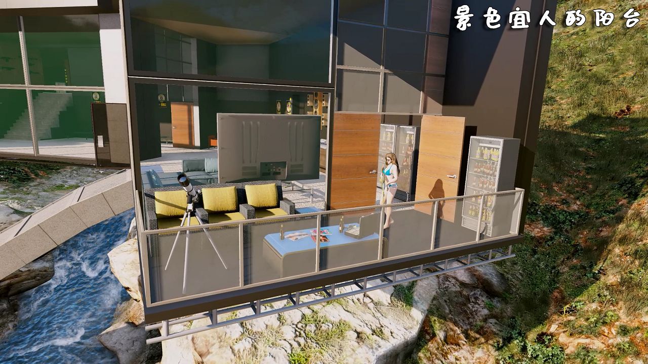 Gta5 1 50百万富翁的瀑布豪宅 自带 车库 天然泳池 支持1 41 1 50版本 覆盖版下载 V1 0版本 侠盗猎车手系列mod下载 3dm Mod站