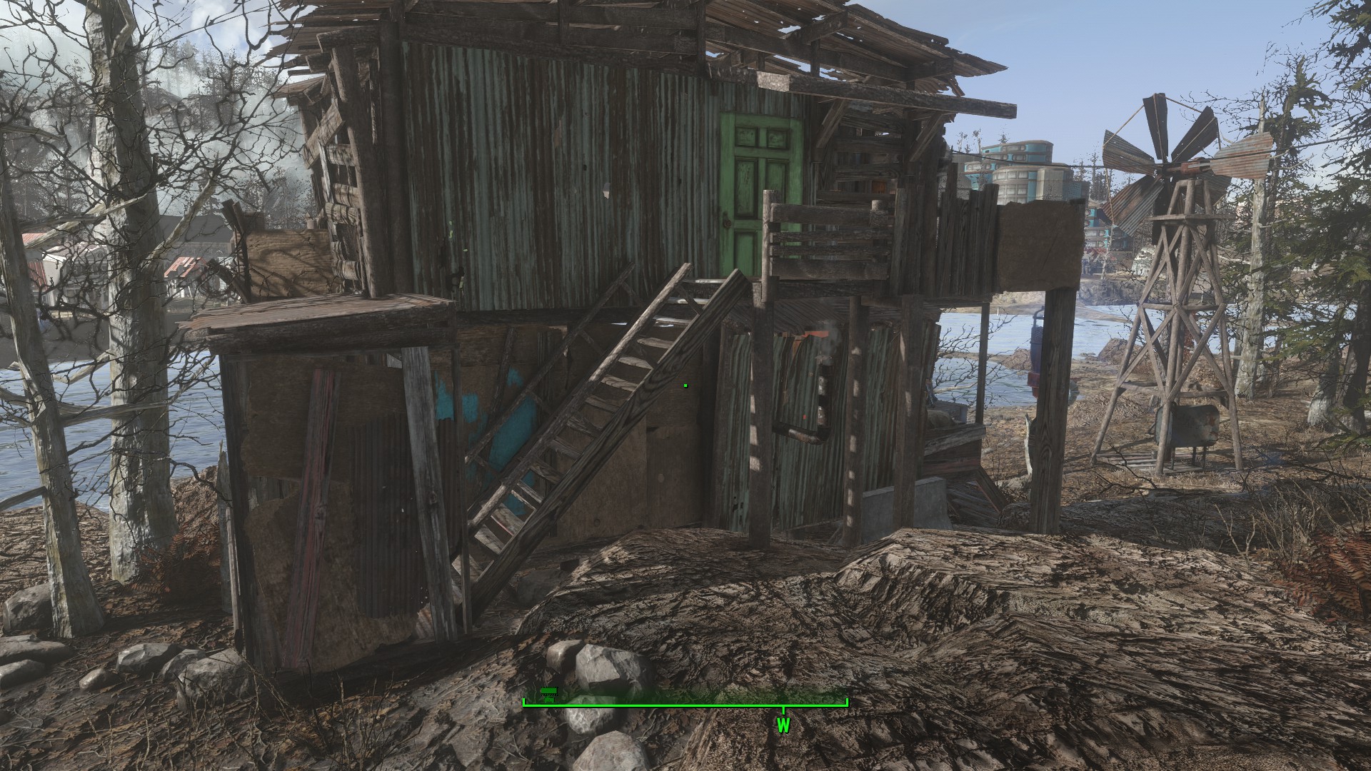 辐射4 据点建造 朗费罗的小屋 截图