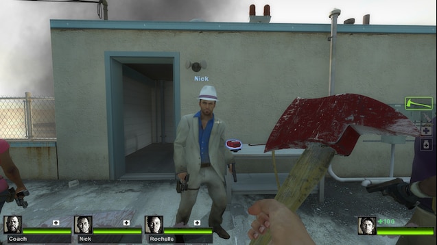 求生之路2 人物 戴着软呢帽的尼克 截图