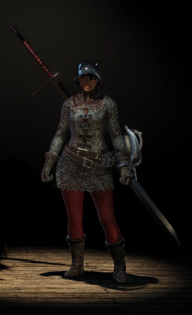 中世纪士兵链甲装甲mod