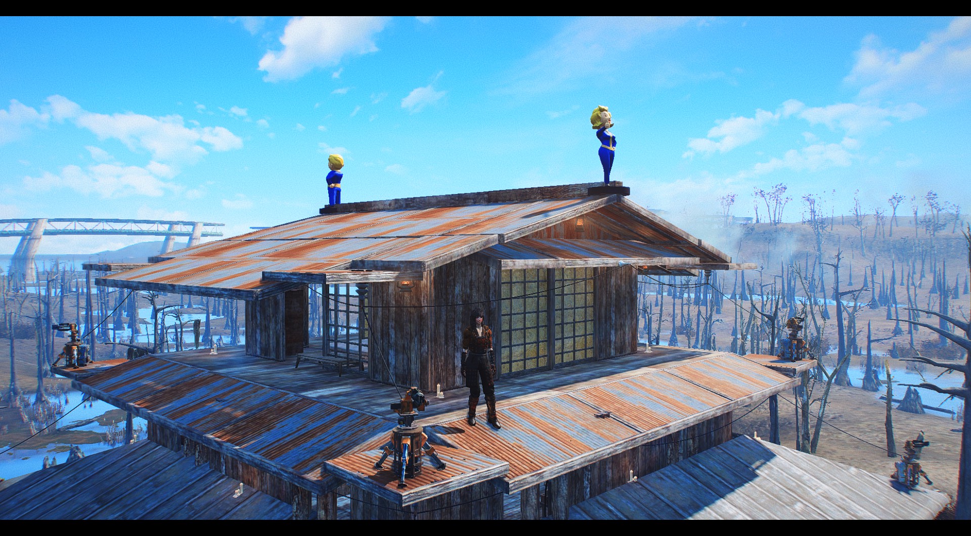 辐射4 房屋住宅 日式城堡 截图