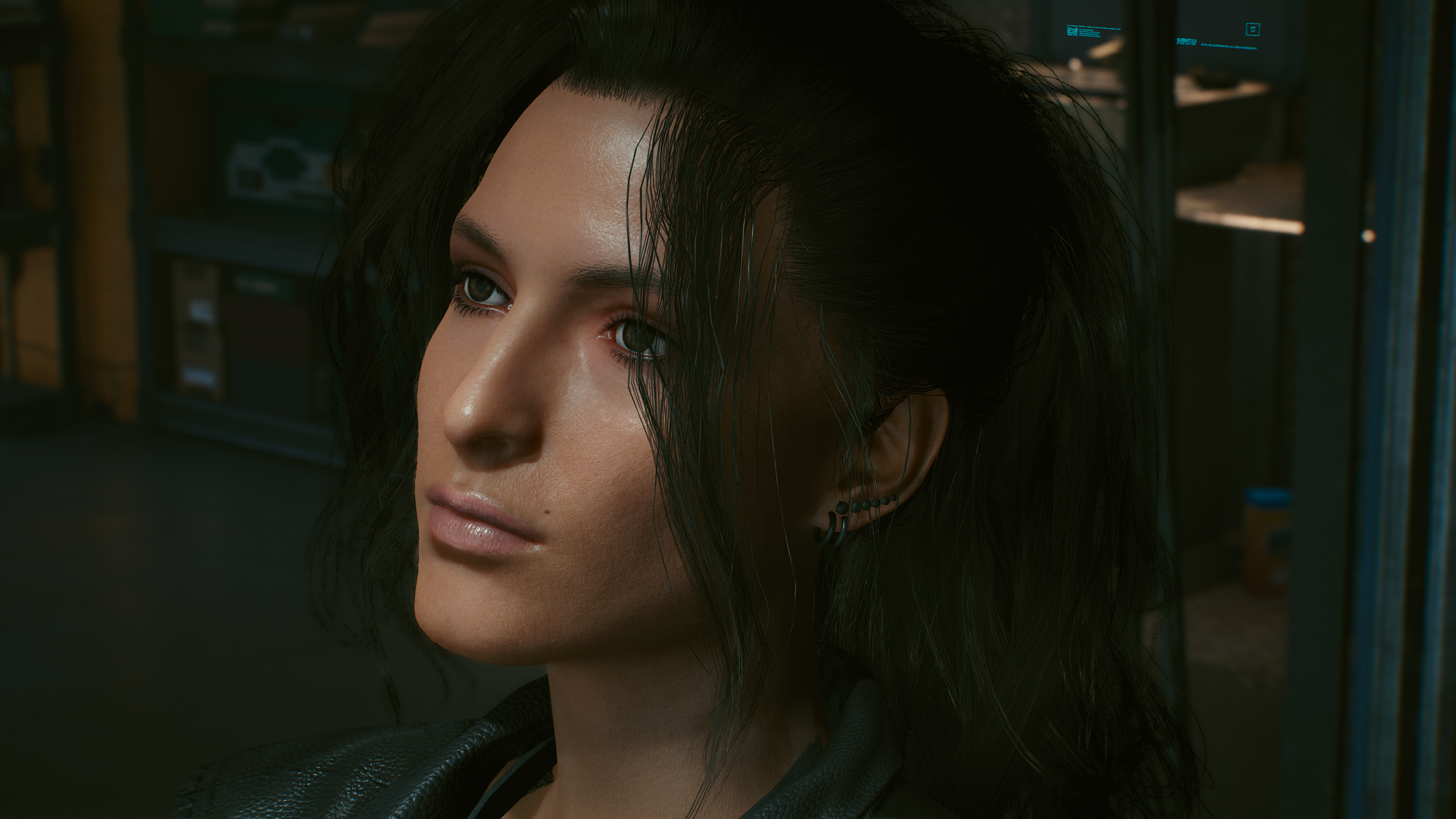 赛博朋克2077 人物角色 kala的女性肤色 截图