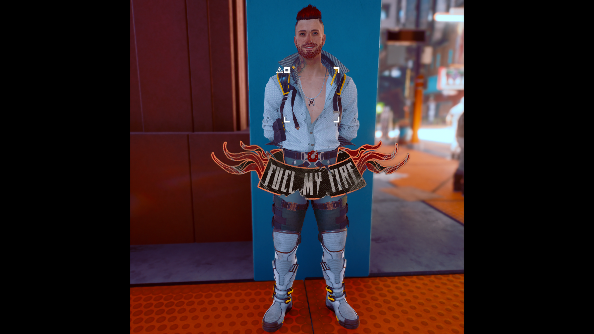 赛博朋克2077 武器装备 传奇流浪者衬衫修改 截图