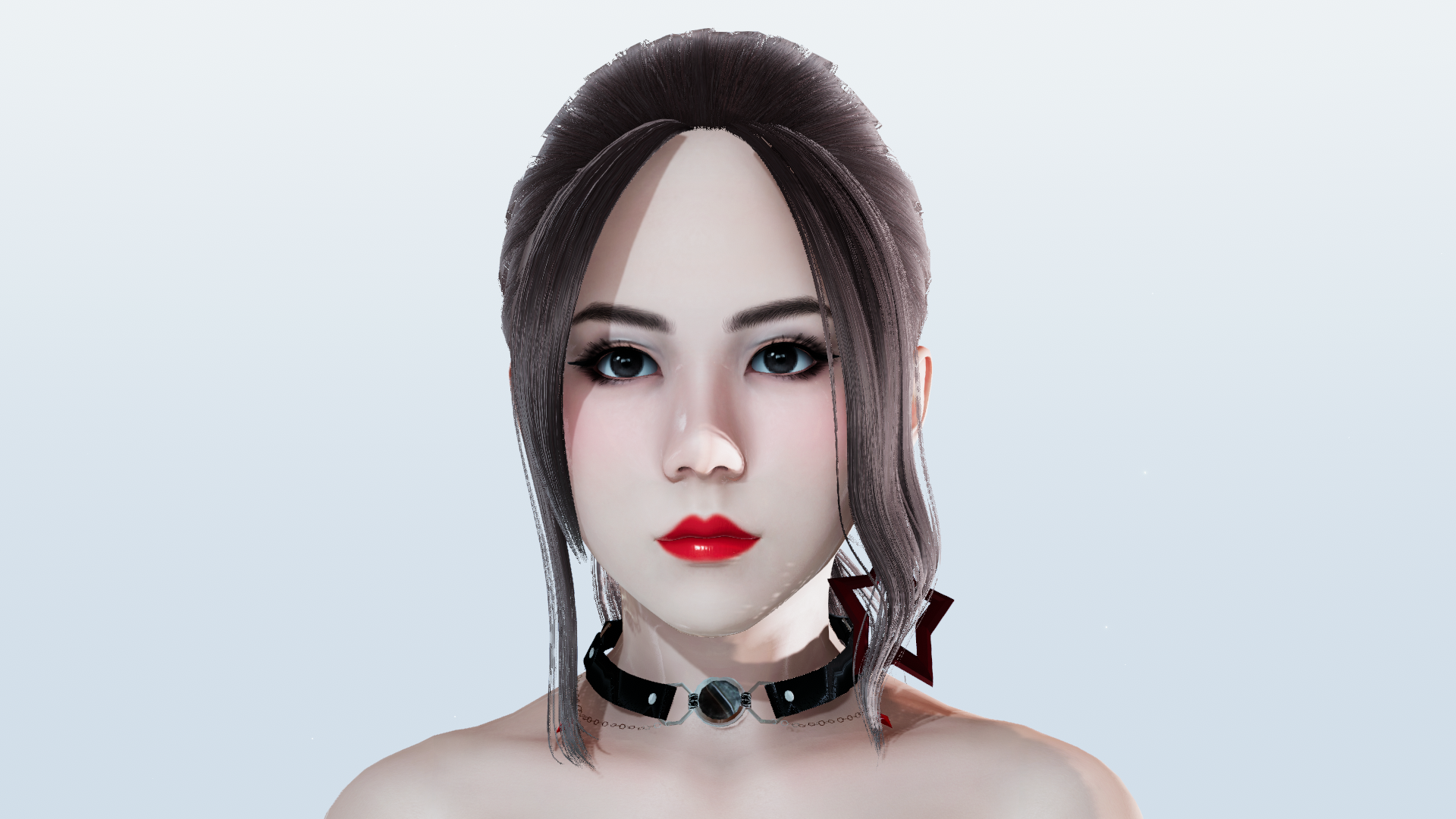 ai 少女 捏脸数据 邻居家的铁胆姬——郑诗纹 截图