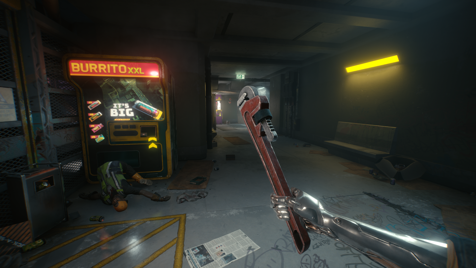 赛博朋克2077 武器装备 更好的水管扳手 截图