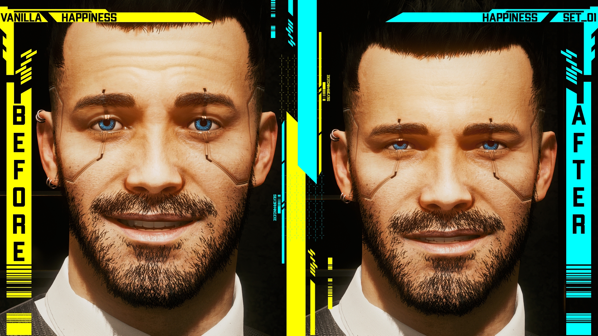 赛博朋克2077 富有表现力的男性v mod v1.0 下载- 3dm mod站