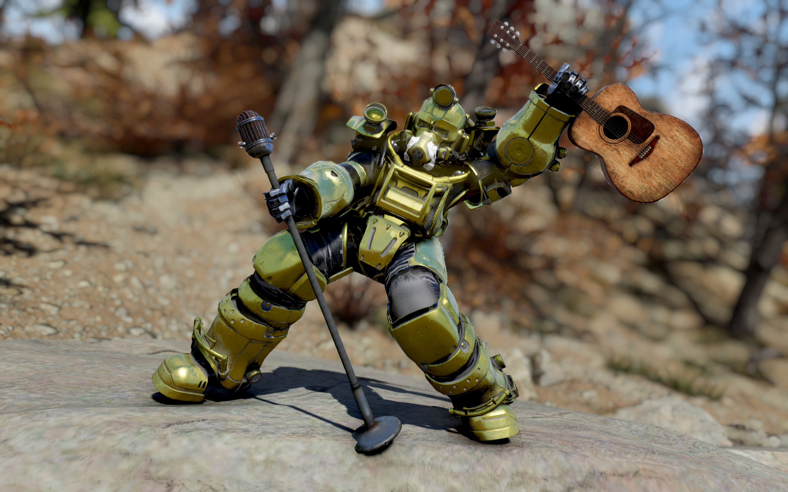 辐射76 武器装备 发掘者涂装重塑 截图