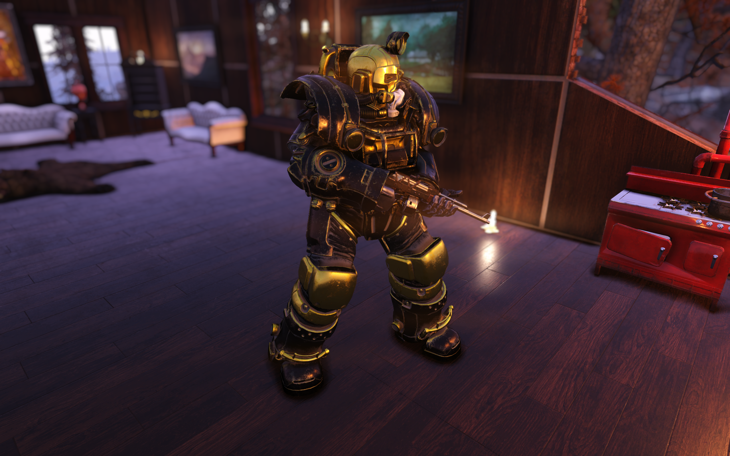 辐射76 武器装备 发掘者涂装重塑 截图