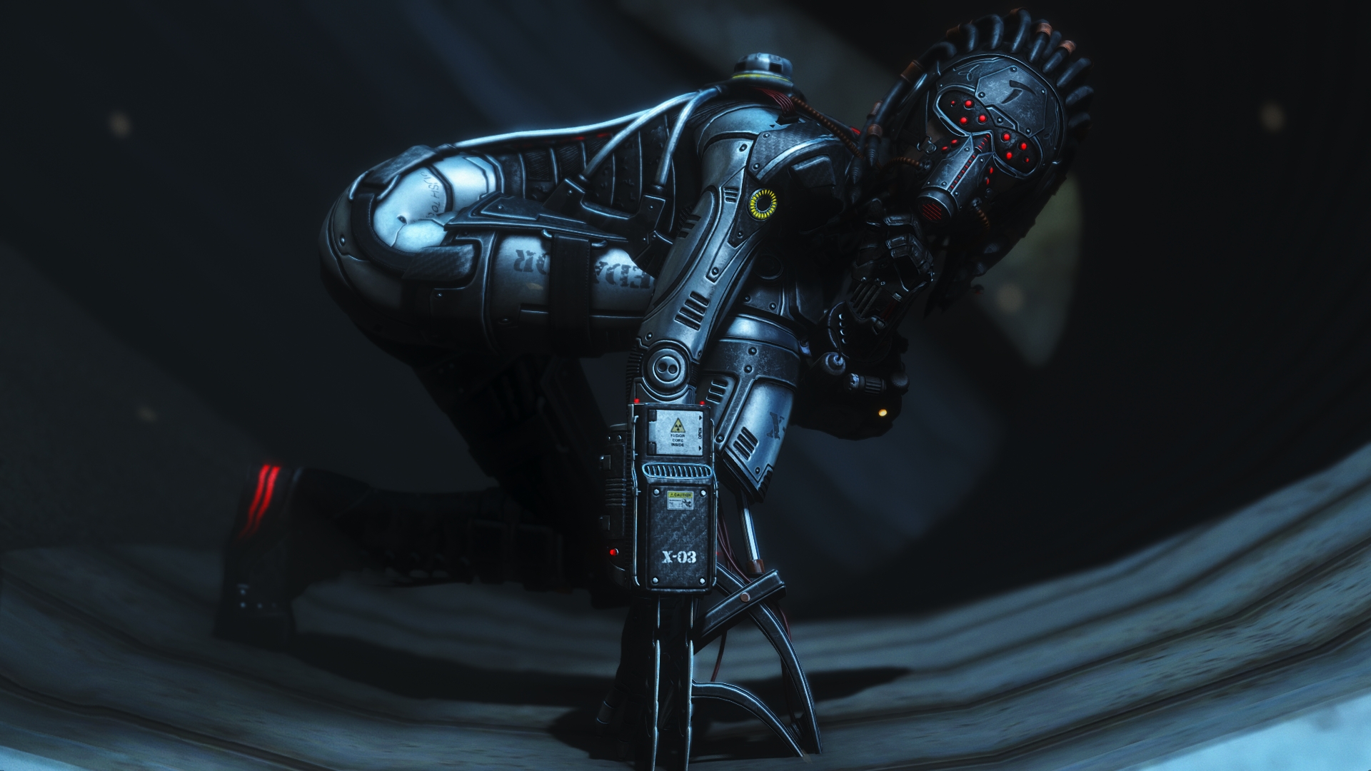 x-03铁血战士装甲