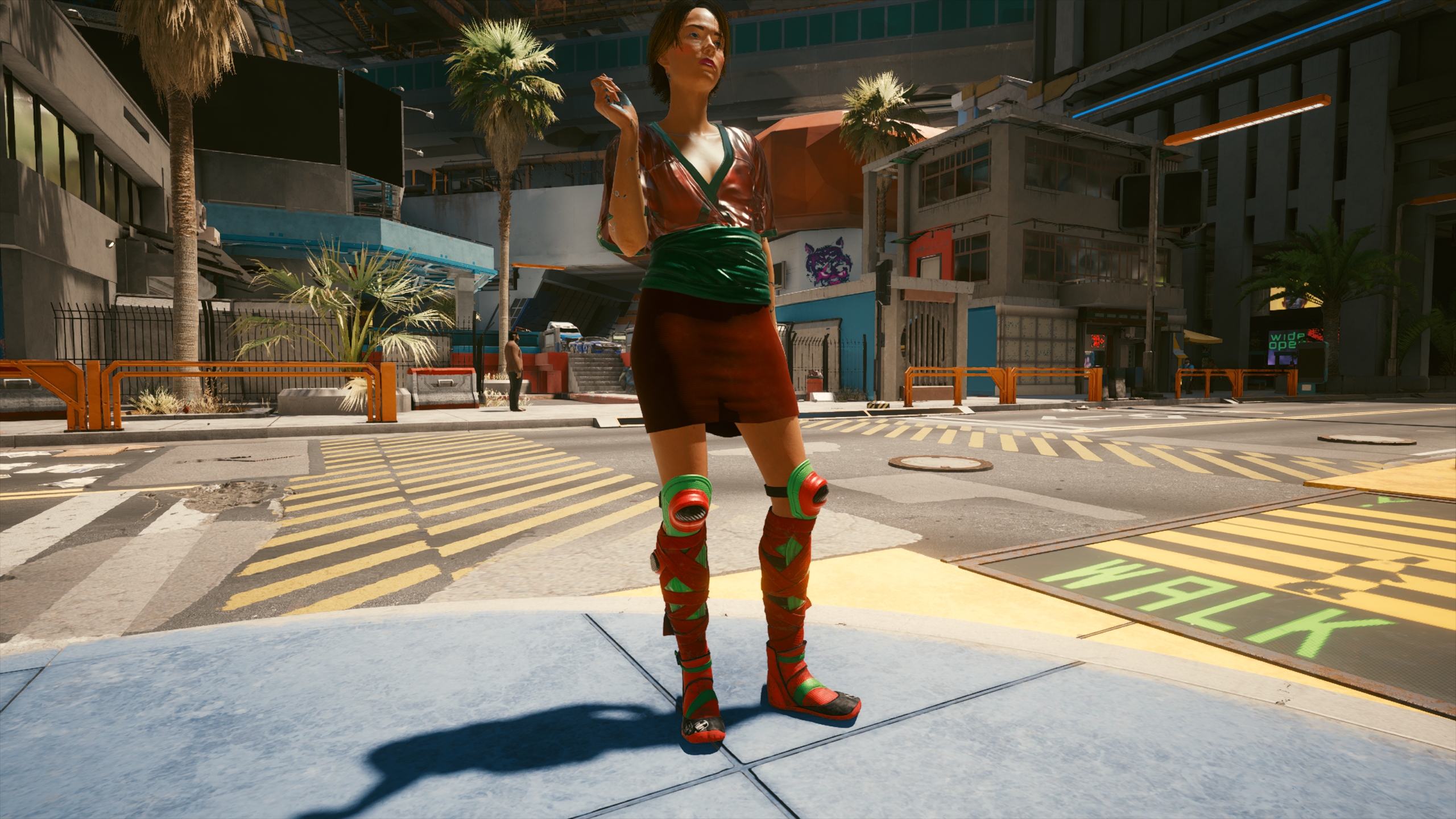 赛博朋克2077 武器装备 忍者靴多色 截图