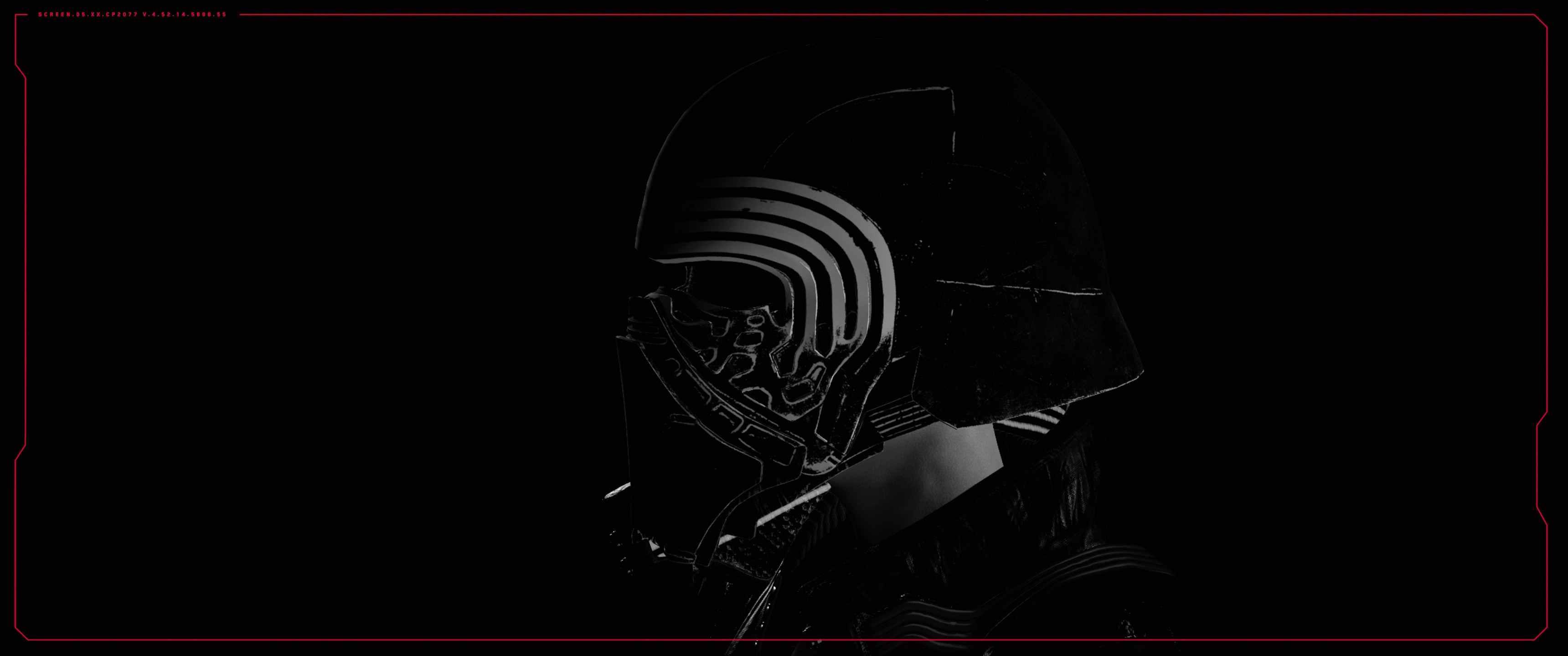 赛博朋克2077 武器装备 kylo ren头盔 截图