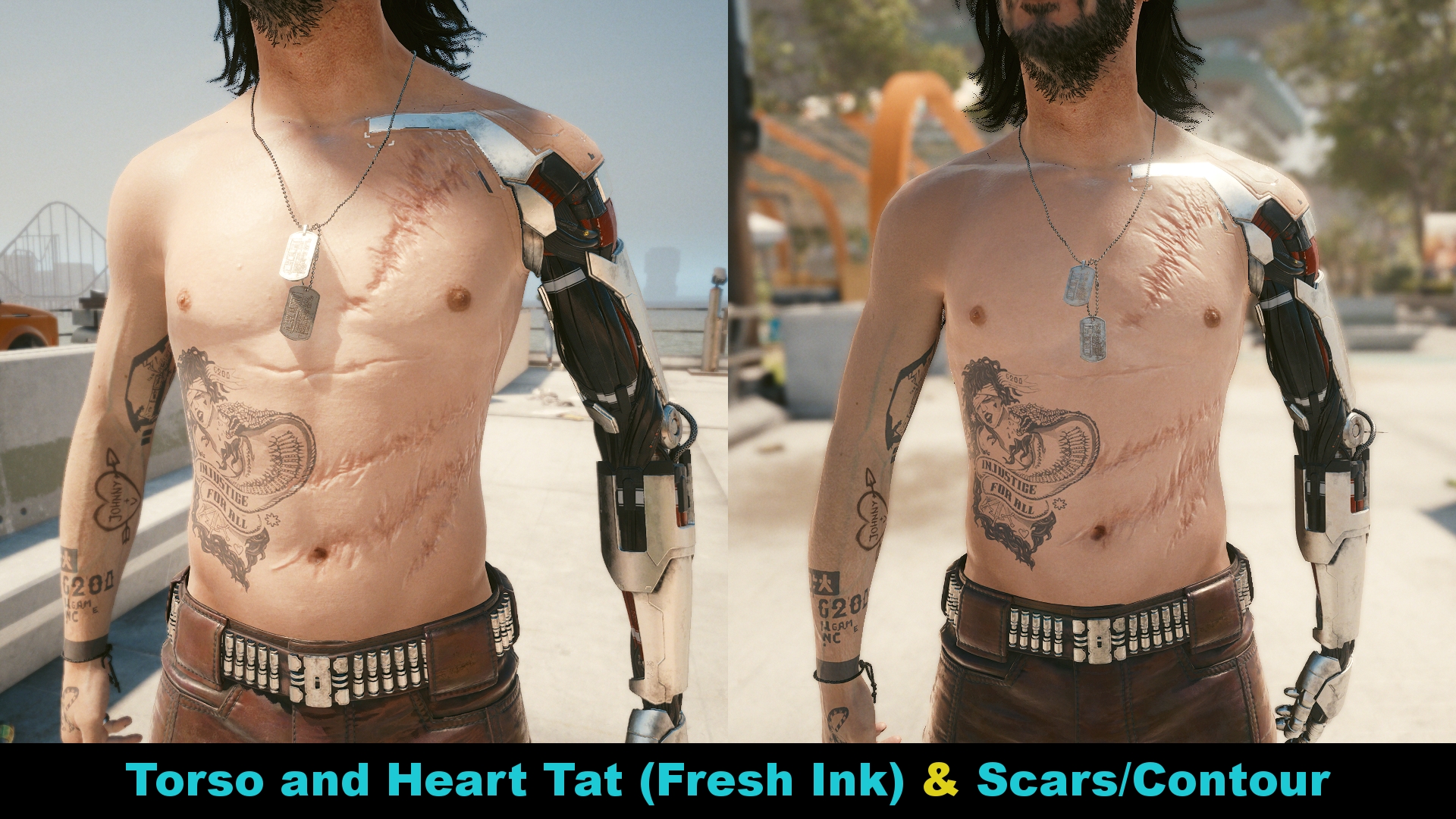 Cyberpunk tattoo mod фото 100