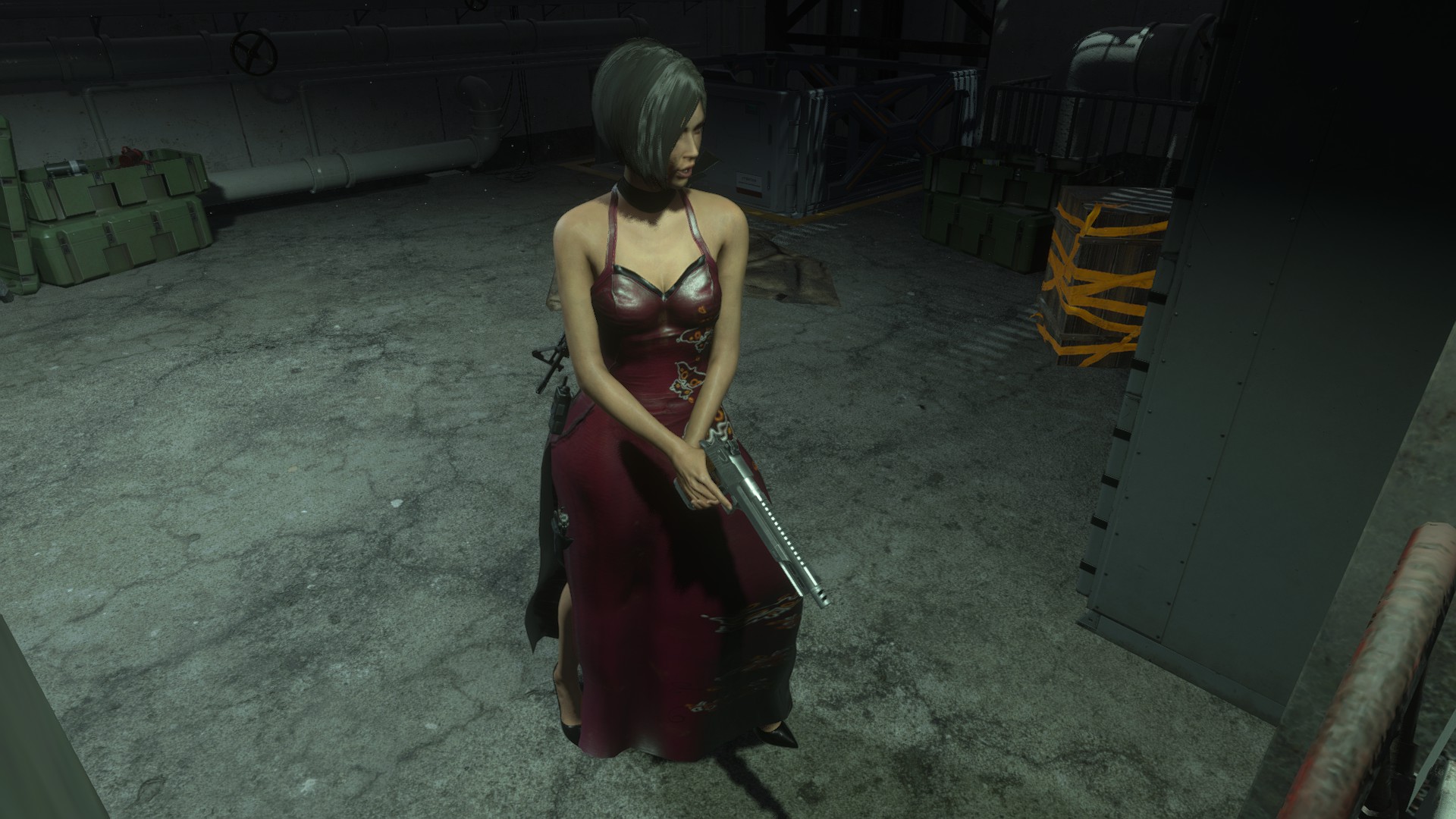 Ada wong trapped. Resident Evil 2 Remake платья. Ада Вонг re2.