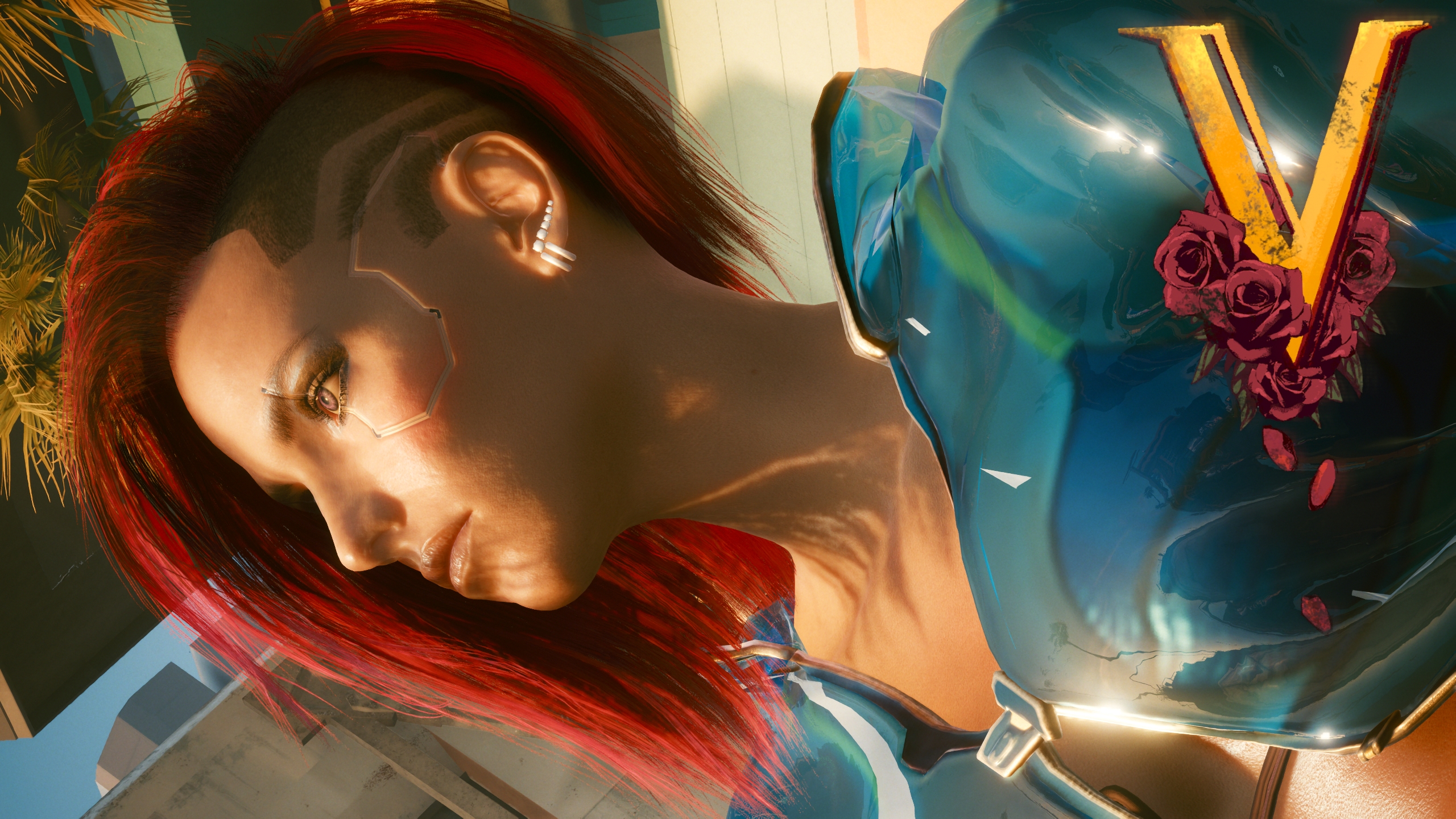 赛博朋克2077 人物角色 华丽v 截图