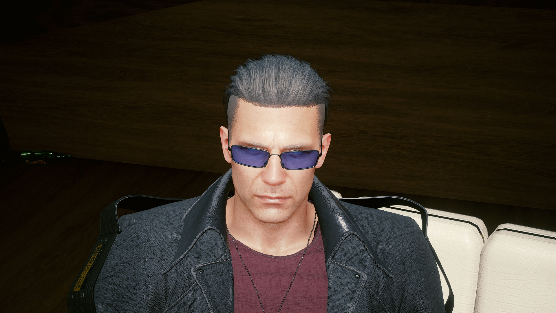 赛博朋克2077 武器装备 汤普森眼镜颜色变体 截图