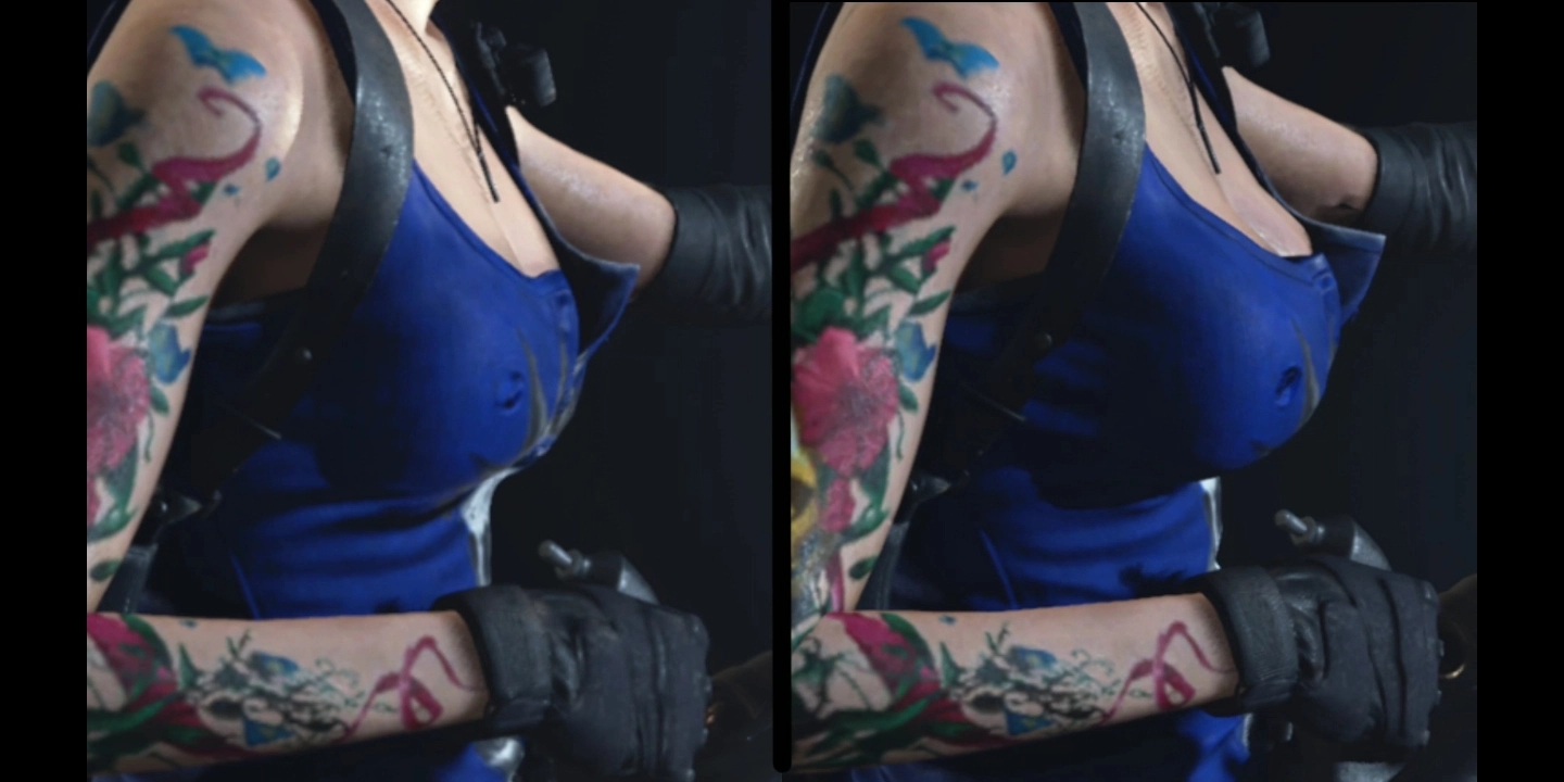 吉尔稍微提升胸围