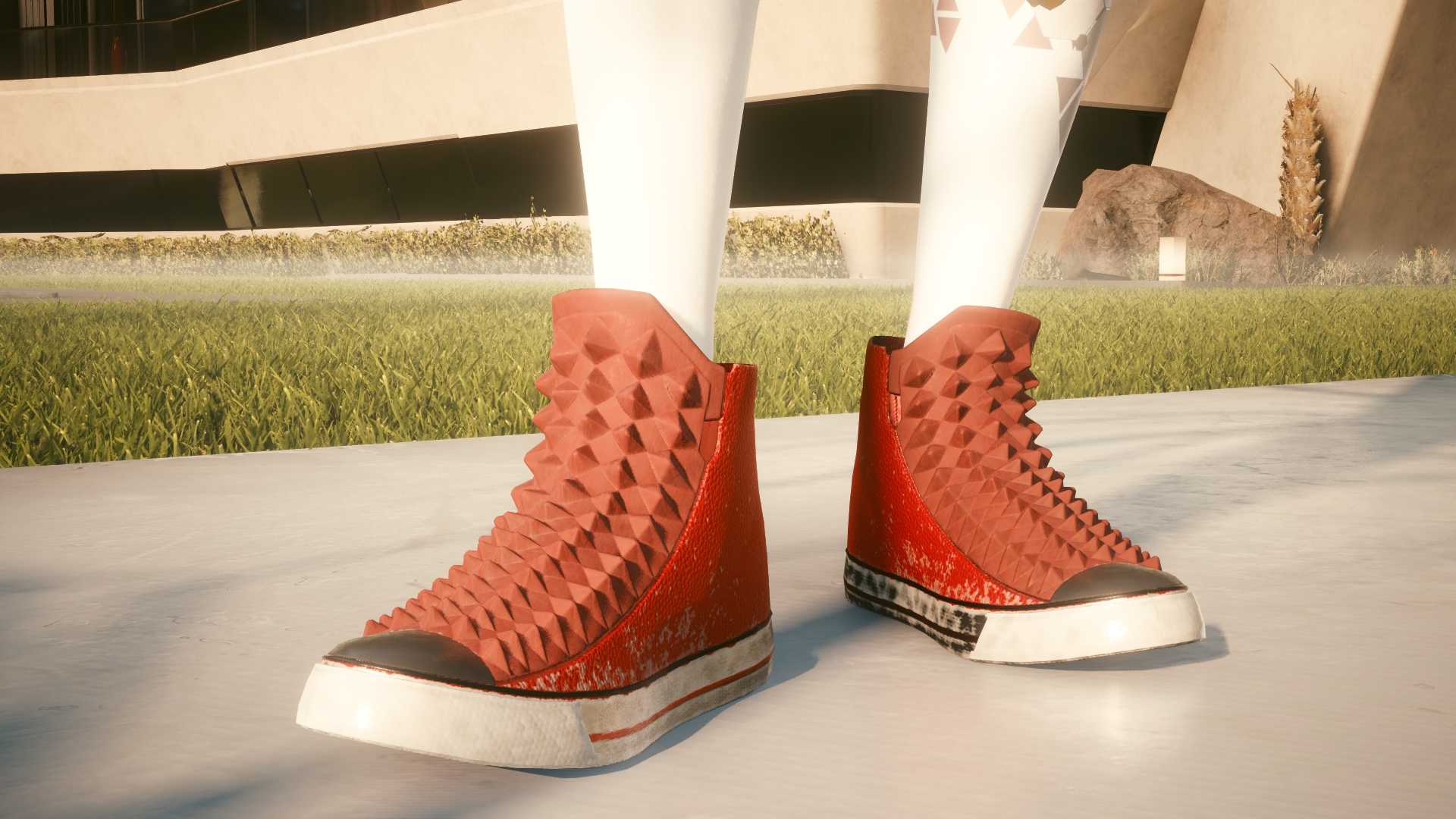 赛博朋克2077 武器装备 女式v钉鞋 截图