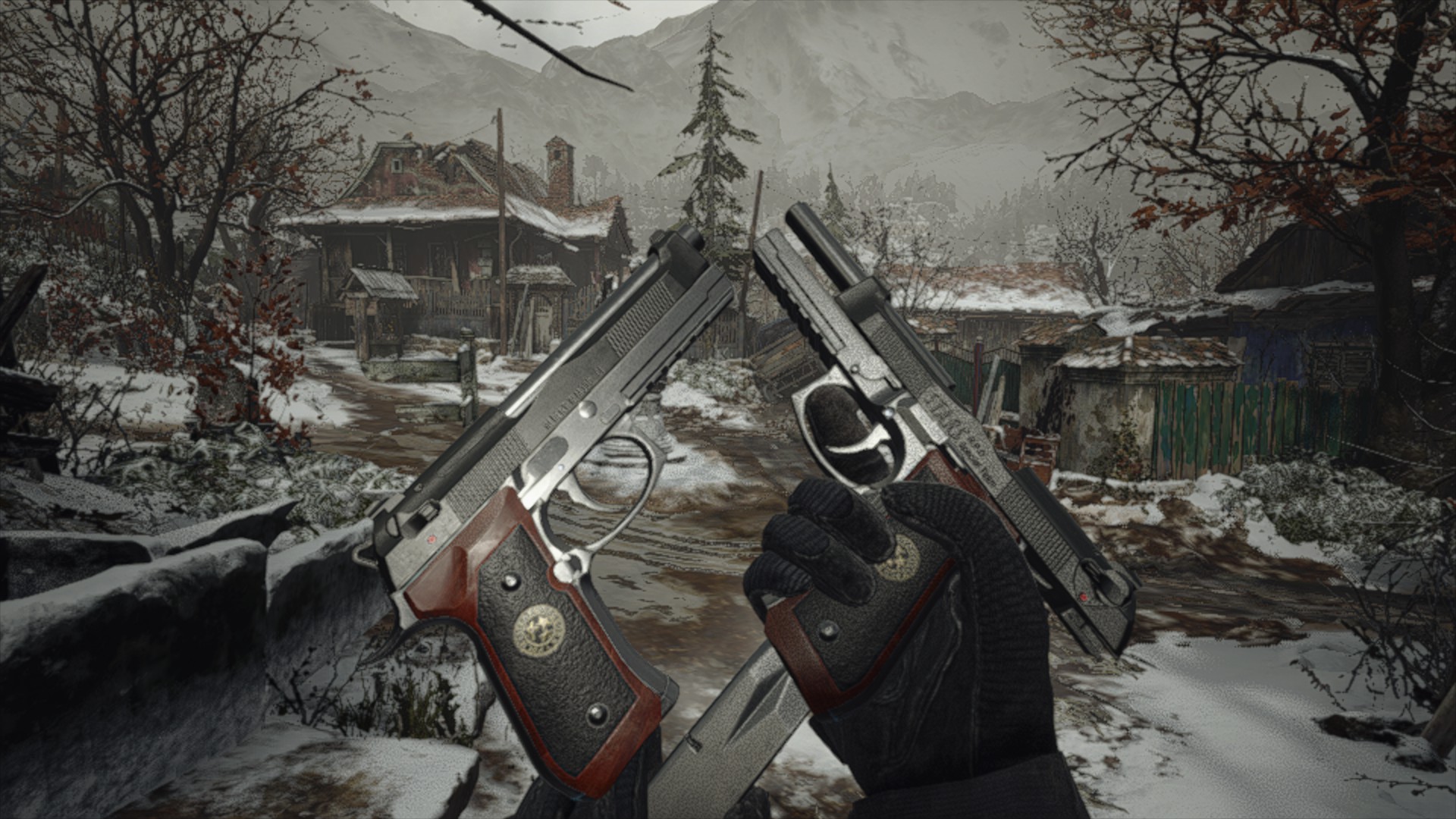 生化危机8:村庄 武器服装 简化的samurai edge(武器) 截图