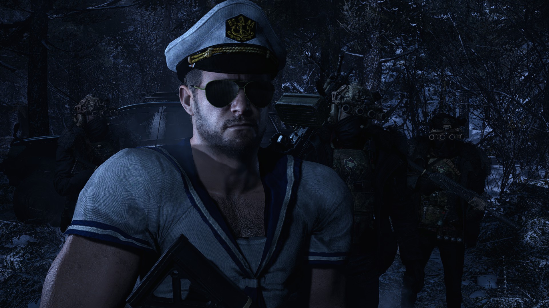 生化危机8:村庄 武器服装 水手克里斯 截图