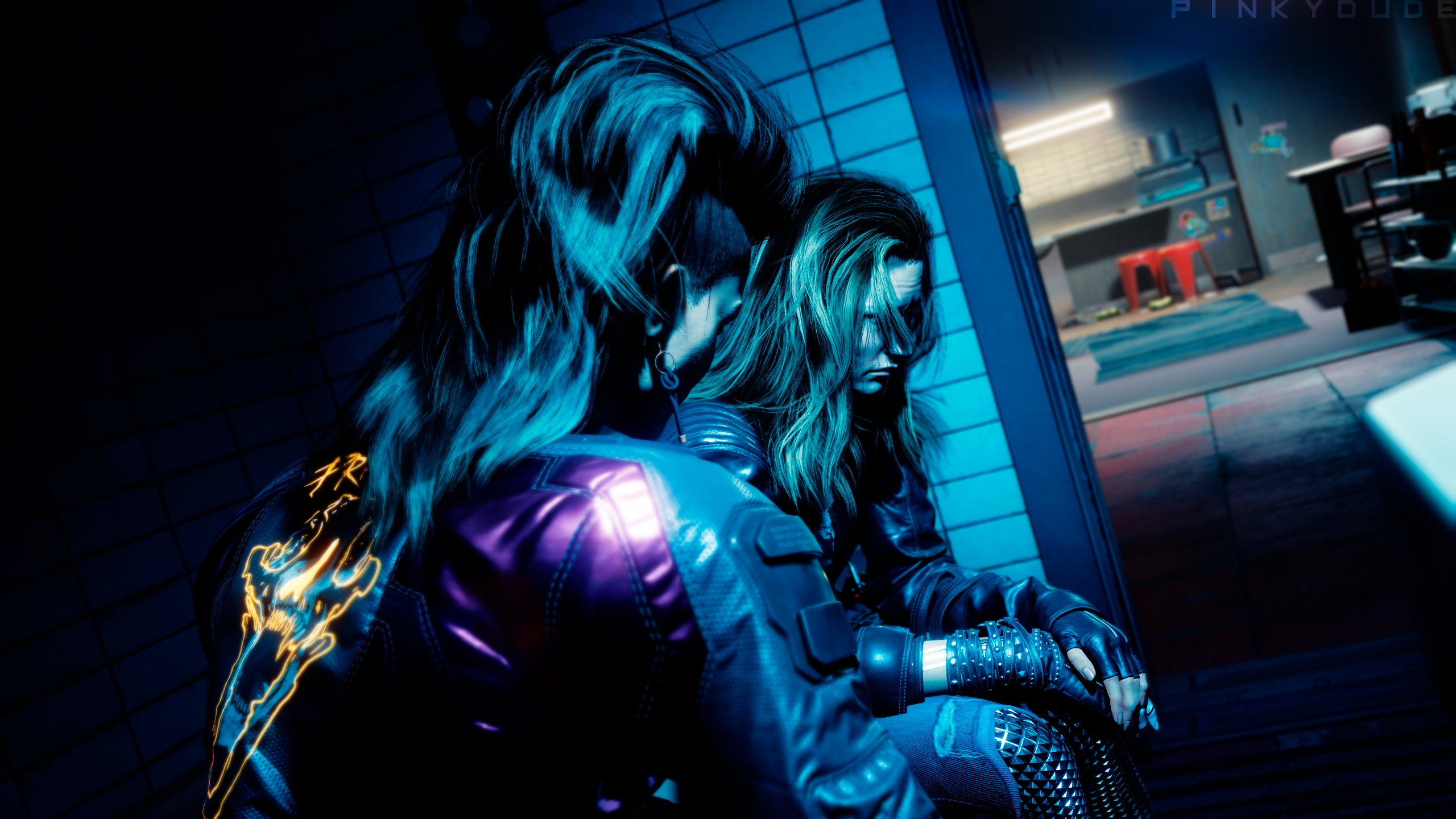 赛博朋克2077 人物角色 扮演npc进行游戏 截图