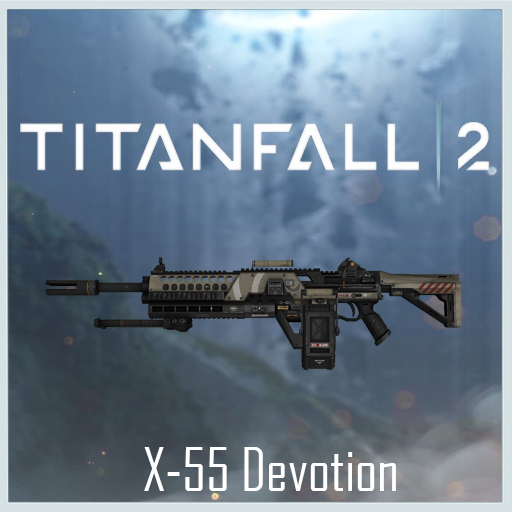 替换M60机枪为Titanfall 2 - X-55 Devotion