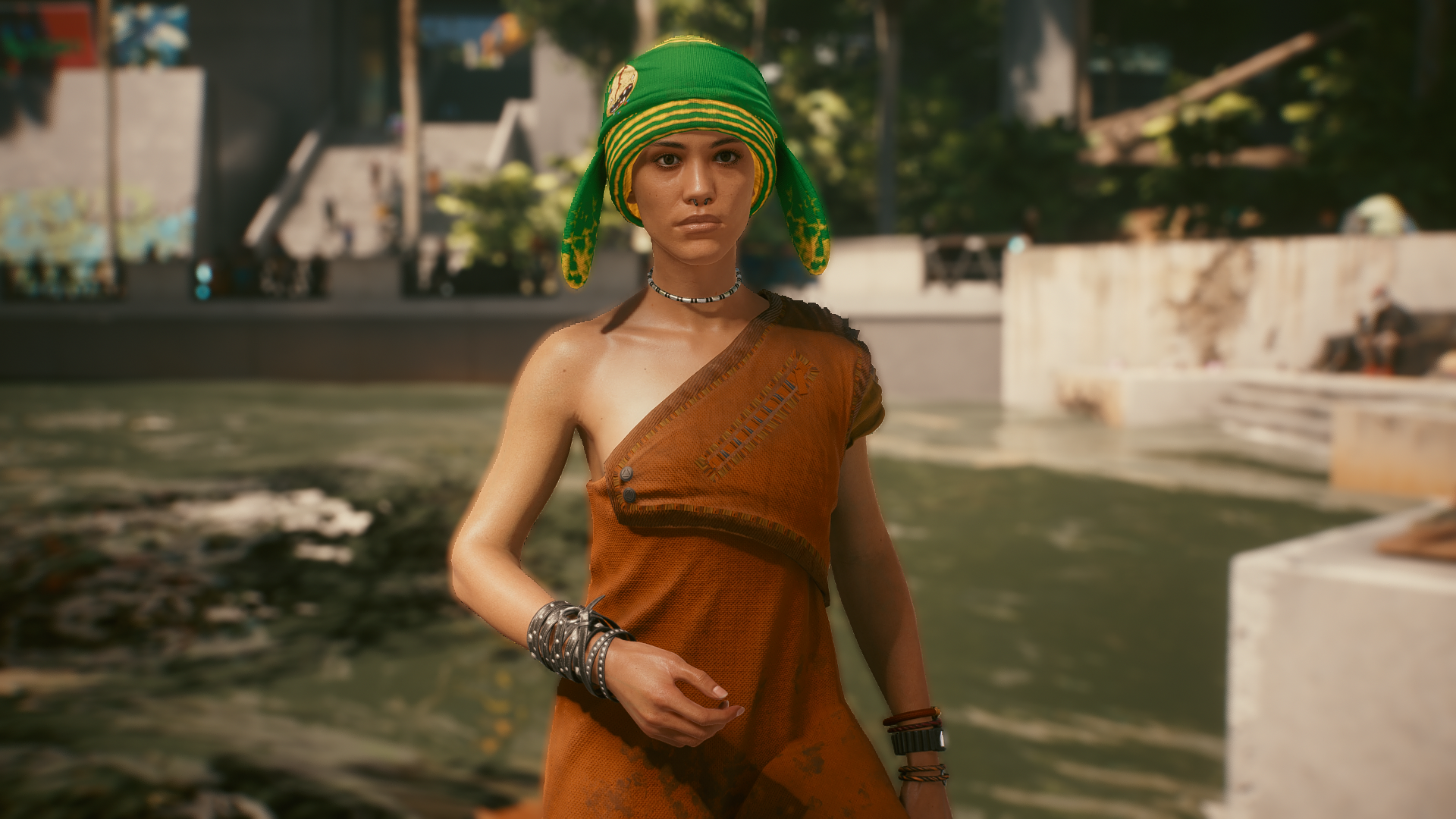 赛博朋克2077 武器装备 僧袍(女) 截图