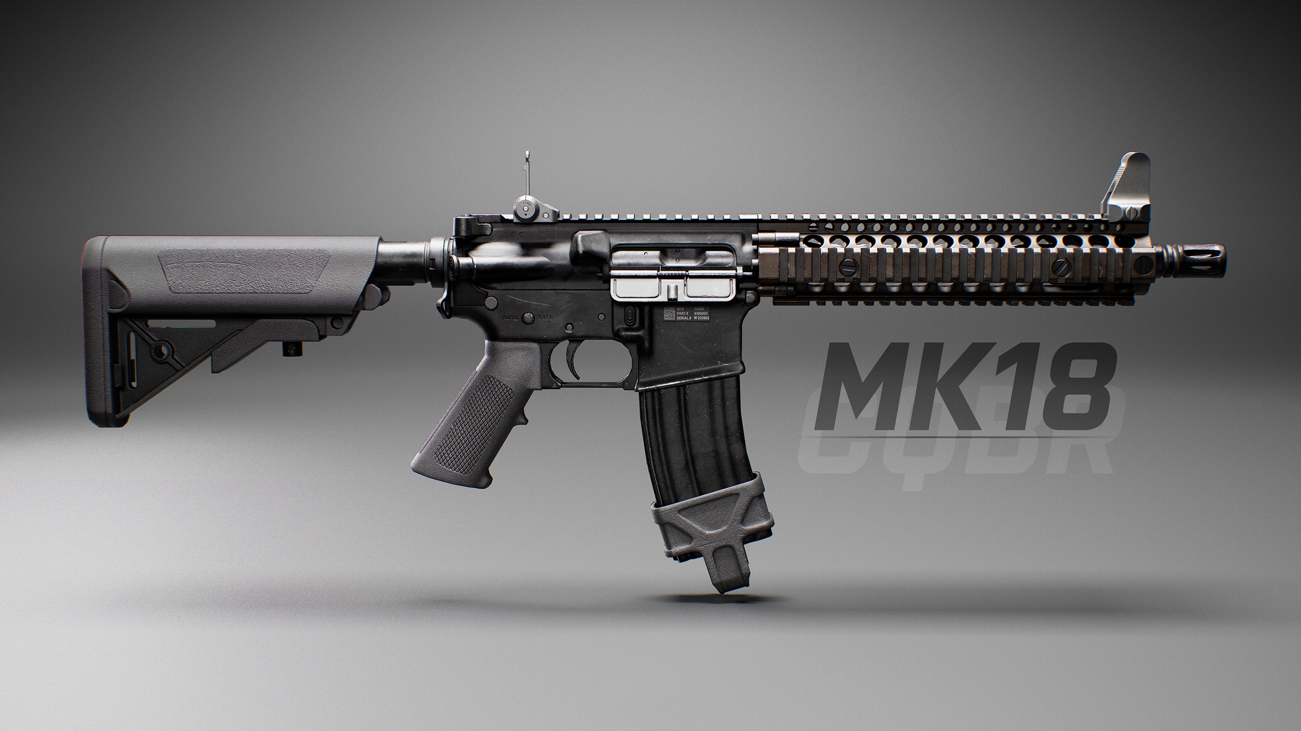 辐射4 mk18 cqbr(步枪) mod v1.0 下载- 3dm mod站