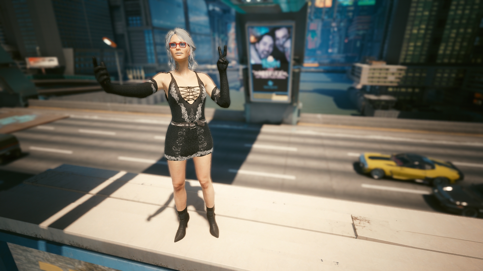 赛博朋克2077 武器装备 定制服装 - 某种女仆 截图