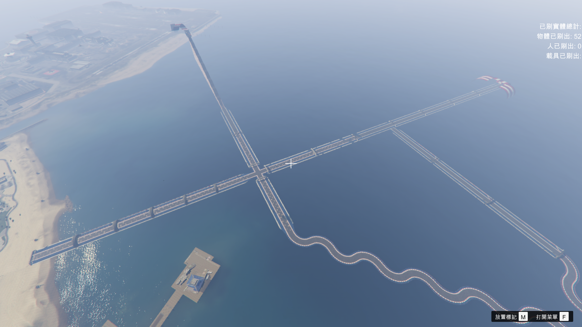 Gta5海上地图4 0版本mod 天空赛道海上赛道弯道赛道全程1万公里历时15天打造围绕整个洛圣都下载 V4 0版本 侠盗猎车手系列