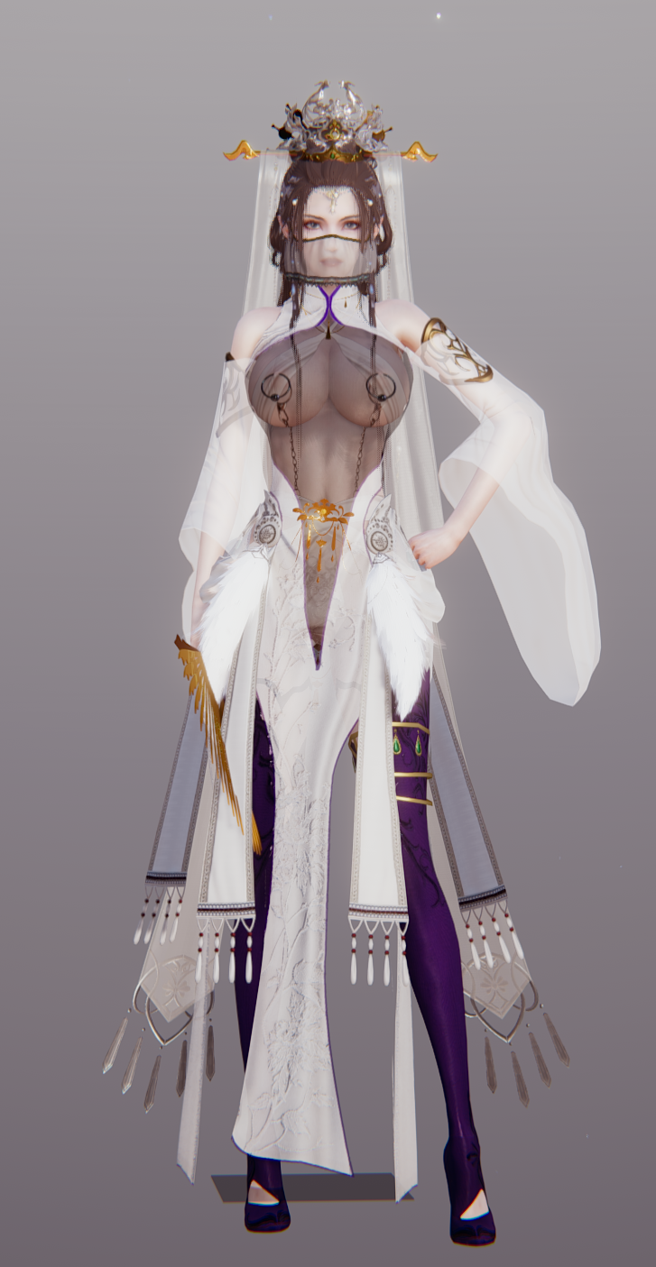 ai 少女 服装 西游娘-铁扇公主 截图
