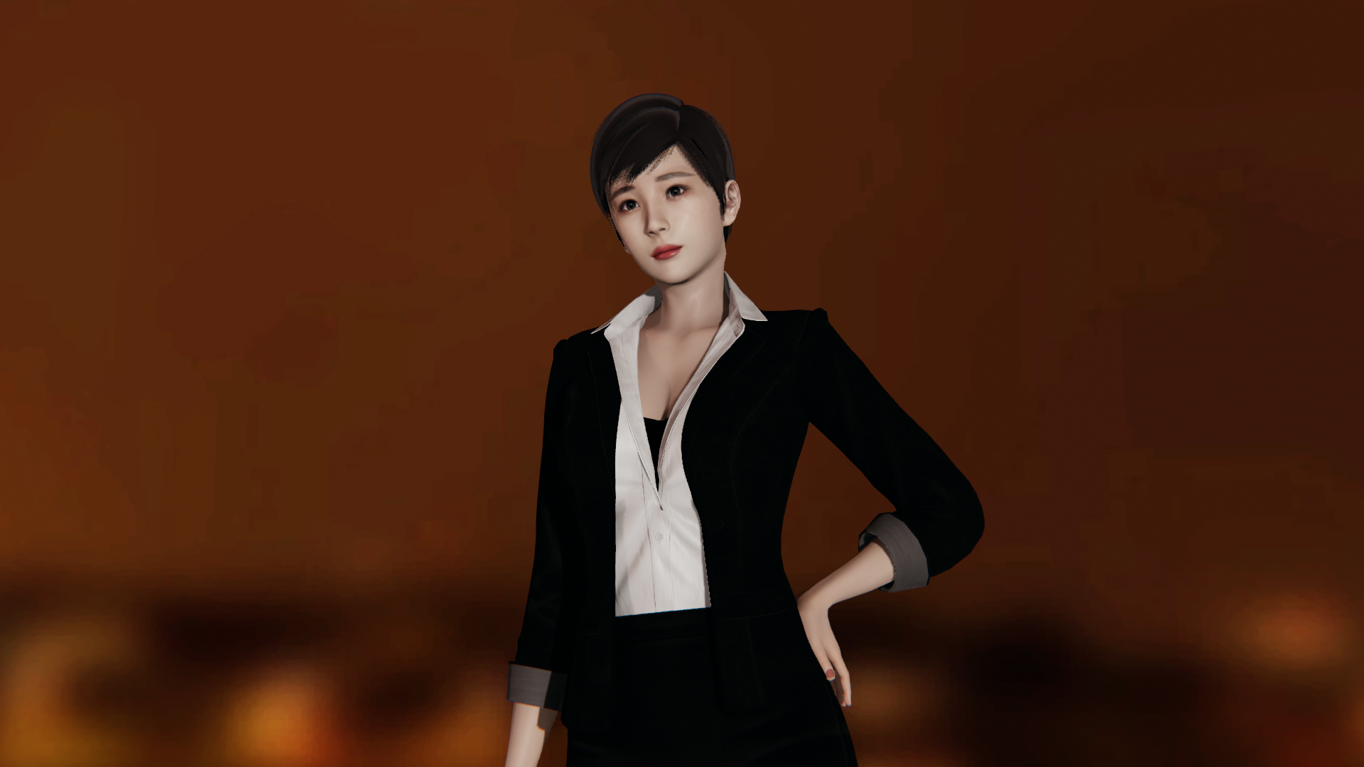 ai 少女 捏脸数据 某十八线女艺人 截图