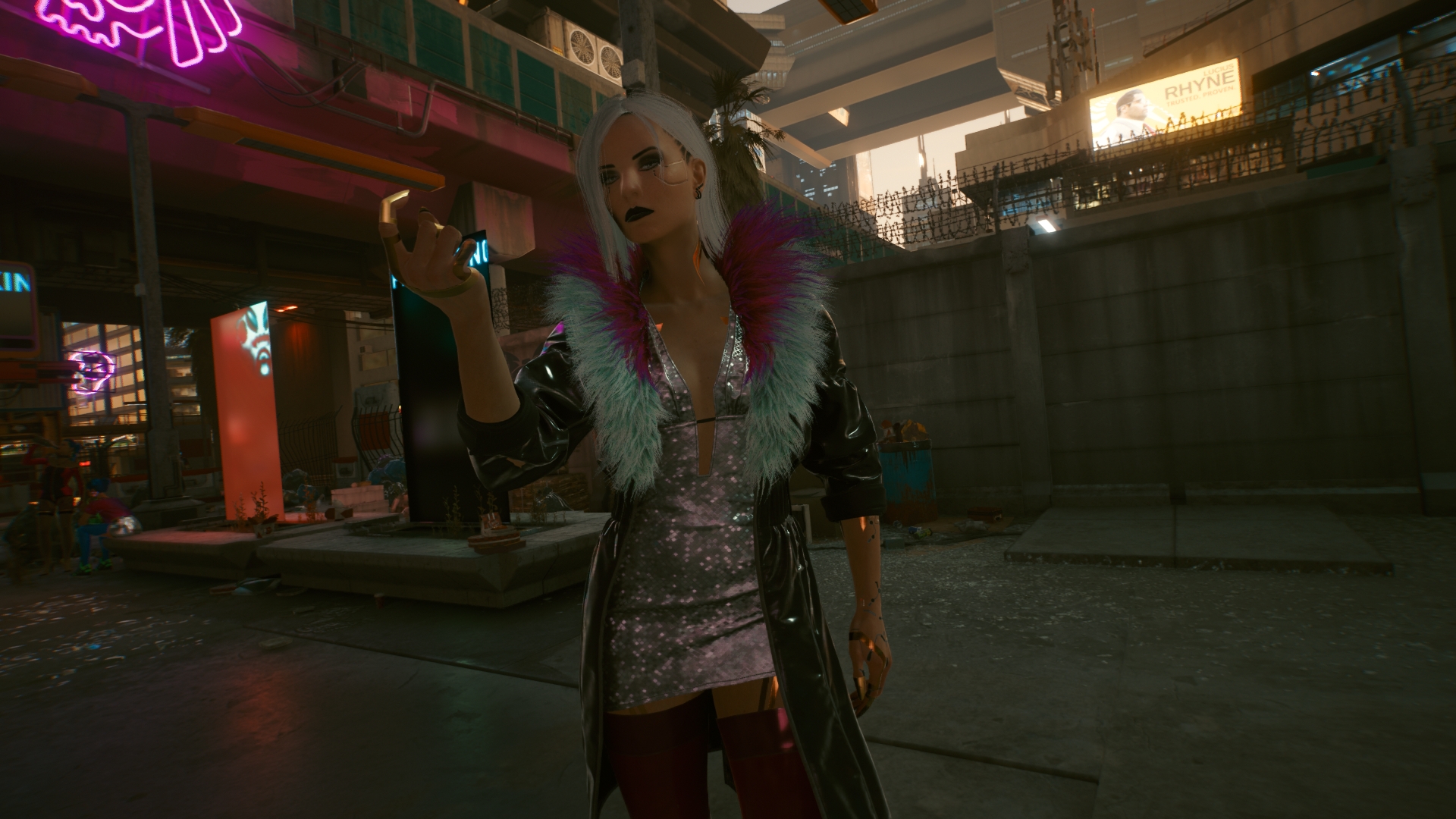 赛博朋克2077 武器装备 伊芙琳的衣服 截图