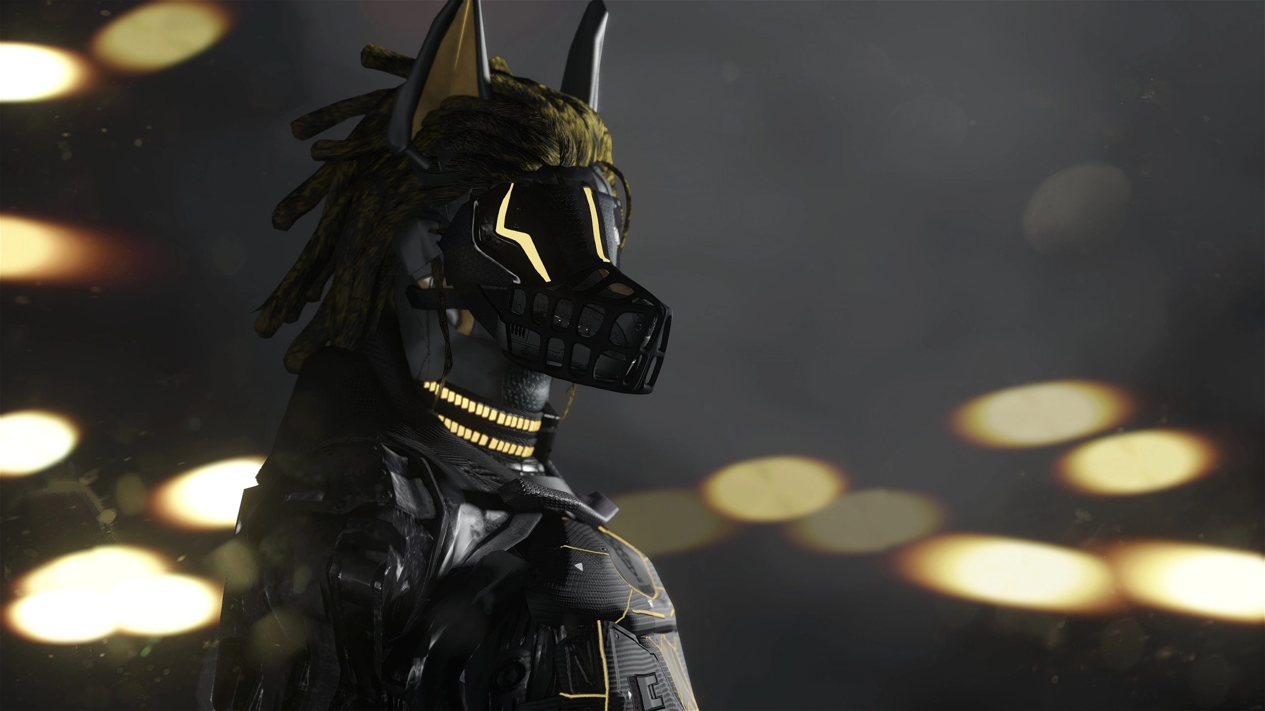 辐射4 npc同伴 赛博狼 截图