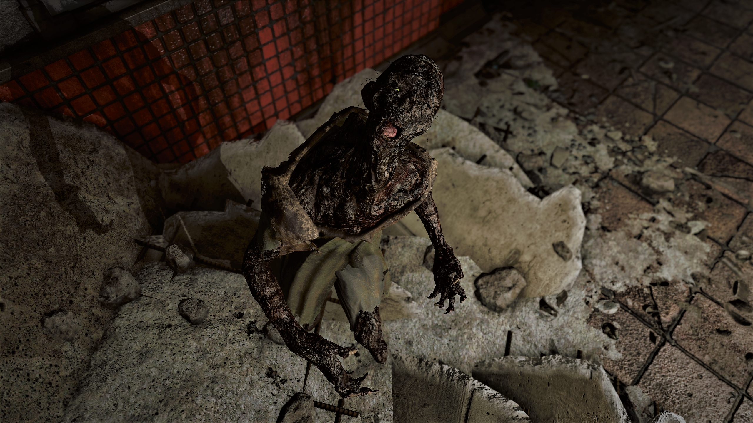 辐射4 npc同伴 可怕的野性食尸鬼 截图