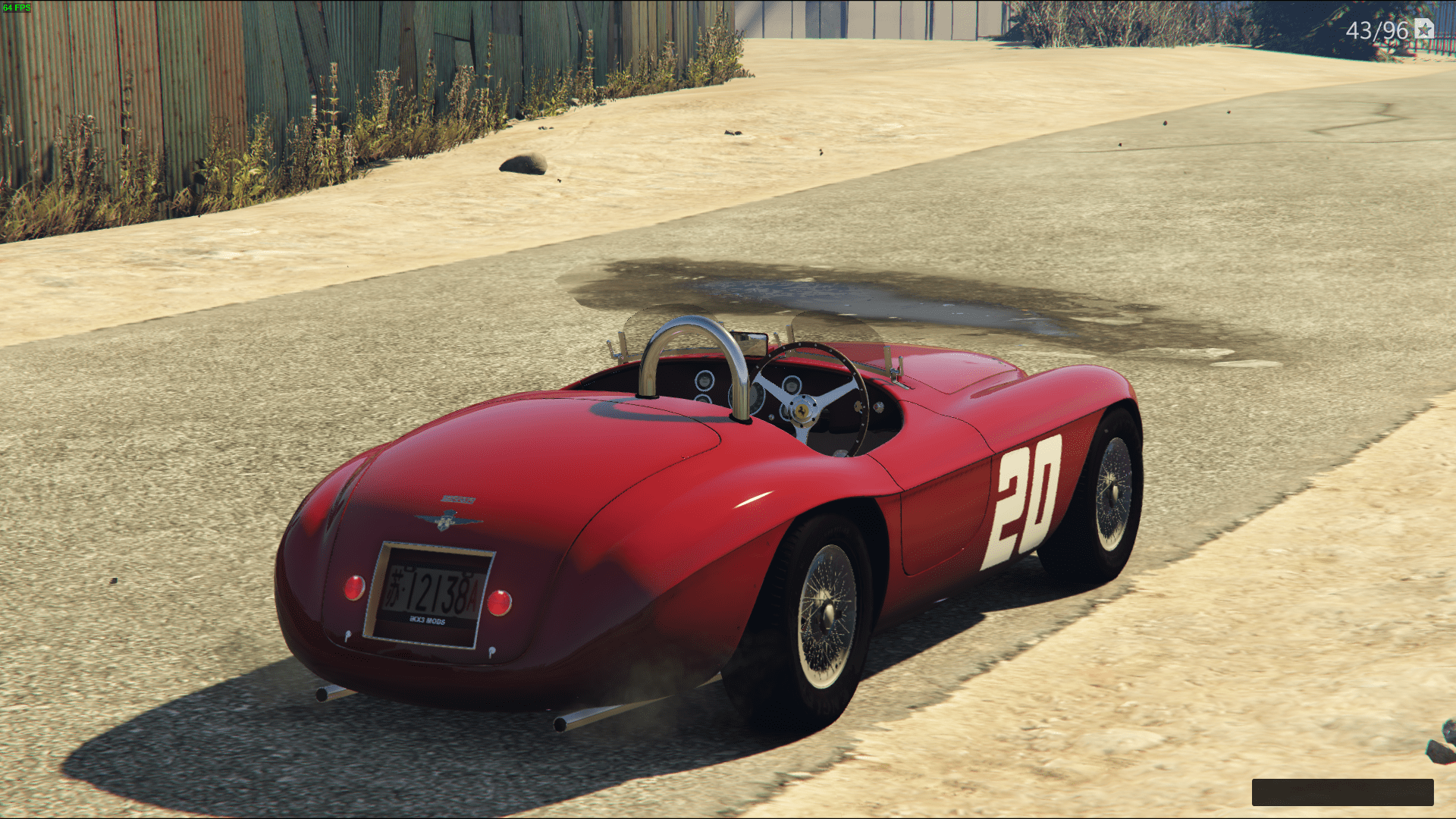 [gta5]法拉利166 mm barchetta 1948