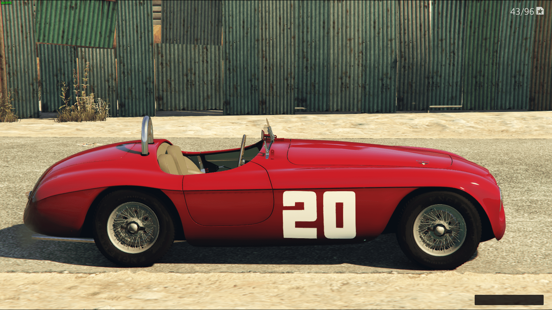 [gta5]法拉利166 mm barchetta 1948