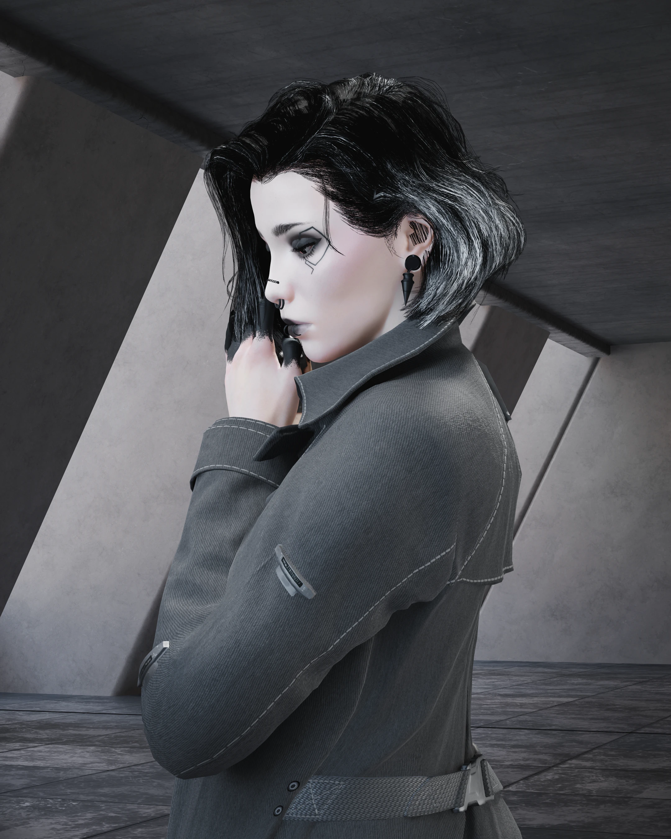 赛博朋克2077 武器装备 长外套 - archivexl 截图