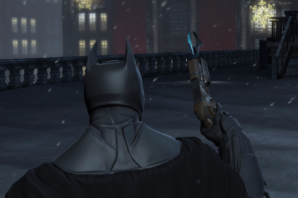 蝙蝠侠：阿卡姆起源 金青铜抓钩枪