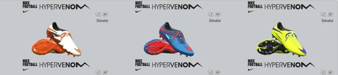 实况足球2015 耐克毒蜂3款配色球鞋包