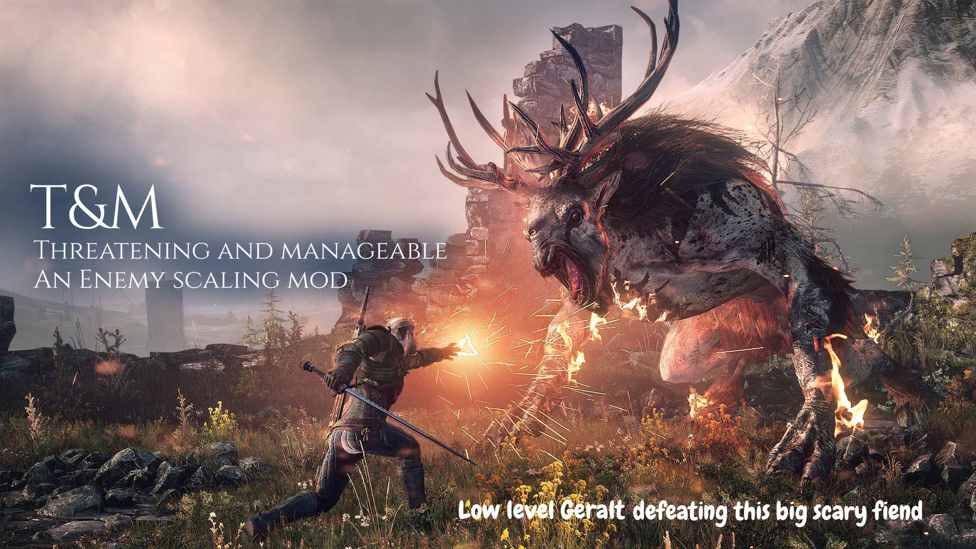 巫师3:狂猎 等级差平衡mod v1.